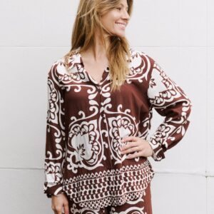 MALIA TILE BLOUSE